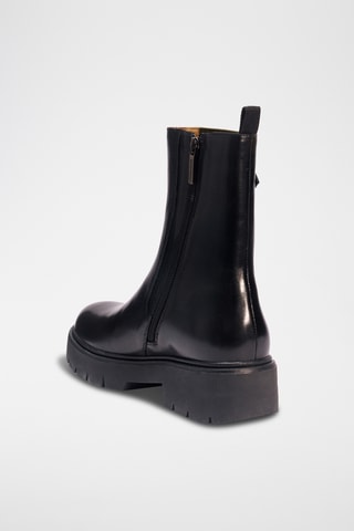 Leren Chelsea Boots - Zwart