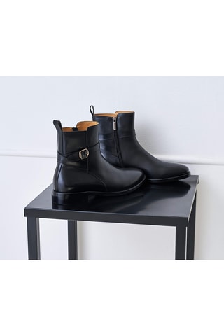 Leren Boots - Zwart