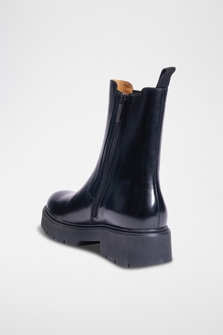 Leren Chelsea Boots - Zwart