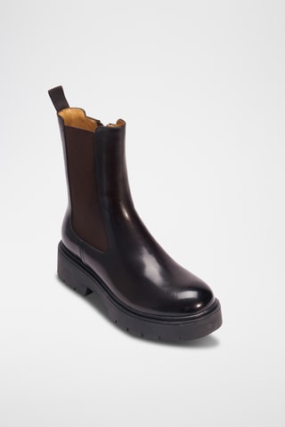 Leren Chelsea Boots - Bruin