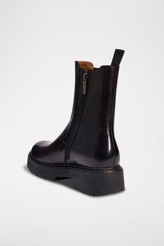 Leren Chelsea Boots - Bruin