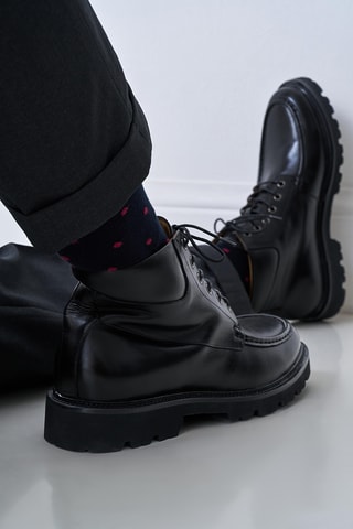 Leren Boots - Zwart