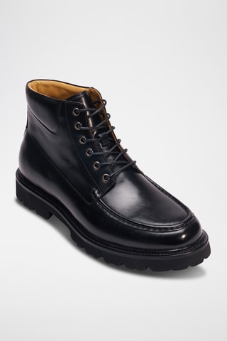 Leren Boots - Zwart