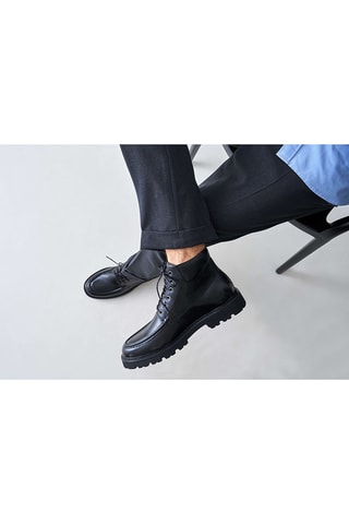 Leren Boots - Zwart