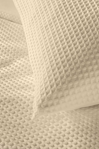 Parure de couette 292 g/m² Abelia - Beige