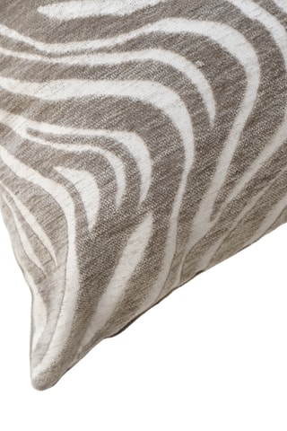 Coussin Zebris - Gris - 40 x 40 cm