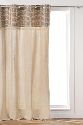 Rideau Domino - Beige - 140 x 240 cm