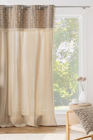 Rideau Domino - Beige - 140 x 240 cm