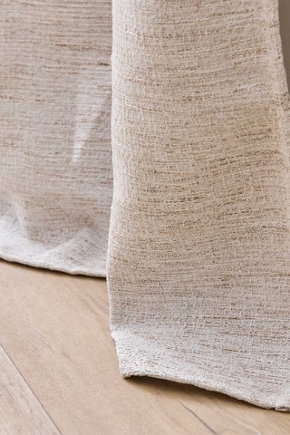 Rideau occultant Linora - Beige - 140 x 260 cm