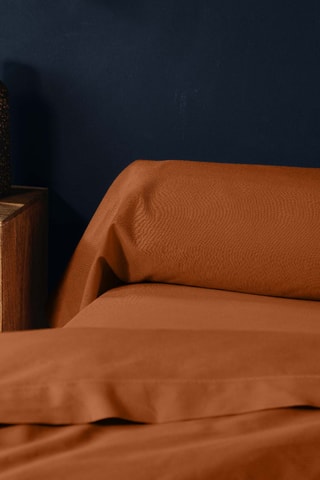 Taie de traversin Lina - Caramel