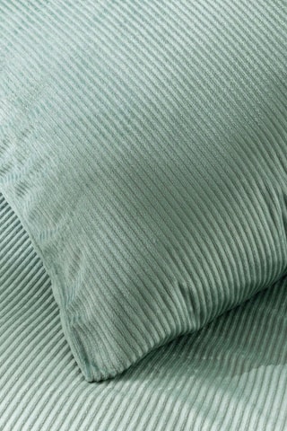 Parure de couette en velours Casual - Vert