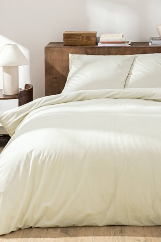 Parure de couette en velours Casual - Vert