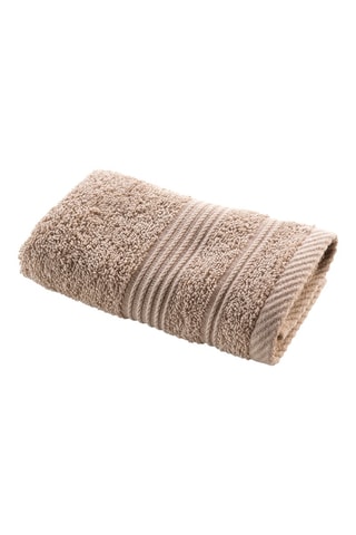 4 x Serviette invité Tendresse - 30 x 50 cm - Beige