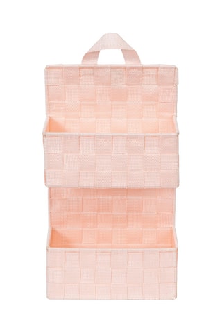 Panier suspendu Bristol - 21 x 9 x 37 cm - Rose
