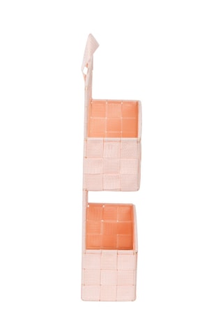 Panier suspendu Bristol - 21 x 9 x 37 cm - Rose
