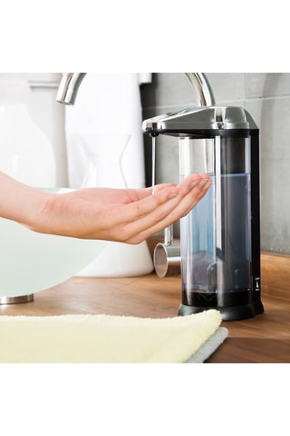 Dispensador de jabón automático - 510 ml - Gris