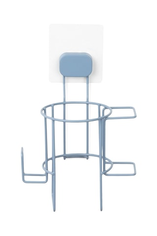 Soporte para secador mural Grena - 26 cm - Azul