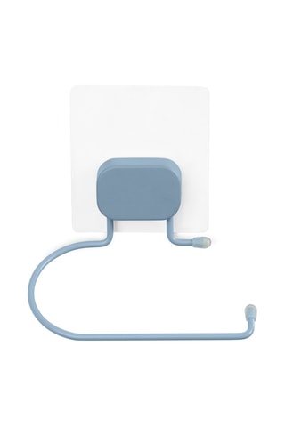 Porte-rouleau mural Grena 13 cm - Bleu
