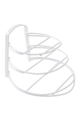Support à poêles 31 x 29 x 22,5 cm - Blanc