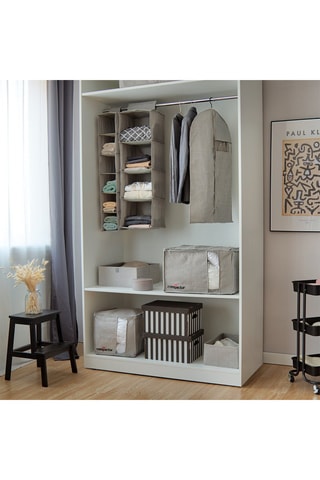 Etagère pliable 4 niveaux Oxford 30 x 30 x 94 cm