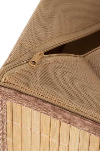 Cesta de organización de bambú - 31 x 15 x 15 cm