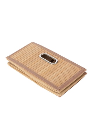 Cesta de organización de bambú - 31 x 31 x 15 cm