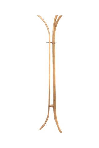 Porte-manteaux en bambou Marcus 48 x 177 cm - Naturel
