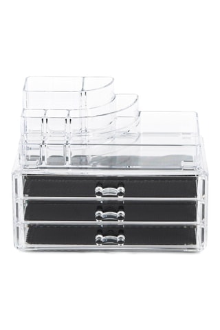 Organiseur de maquillage Luna - Transparent