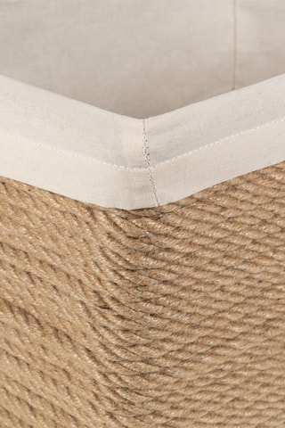 Cesta para ropa - 45 x 40/35 x 30/25 cm - Beige