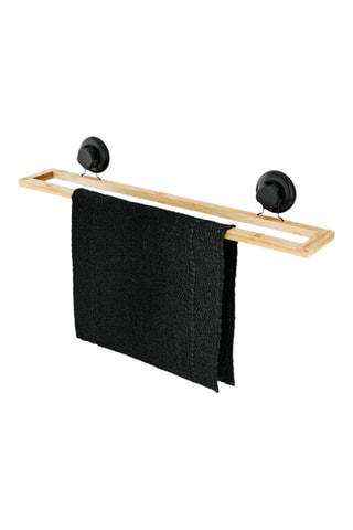 Porte-serviettes en bambou Spa - 58,2 x 9,8 x 9,5 cm