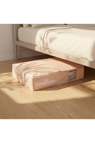 Housse de rangement semi-rigide sous vide Pink Edition - 65 x 50 x 15,5 cm - Rose