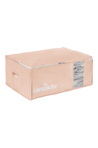 Boîte de rangement sous vide semi-rigide Pink Edition - 65 x 45 x 27 cm - Rose