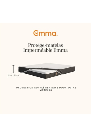 Protège-matelas Emma Imperméable - 200 x 200 cm