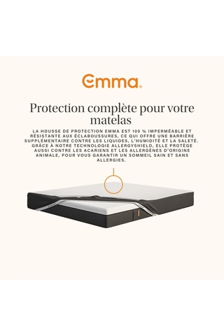 Protège-matelas Emma Imperméable - 200 x 200 cm