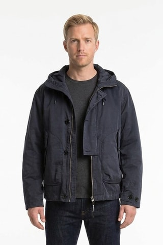 Chaqueta con capucha - Gris