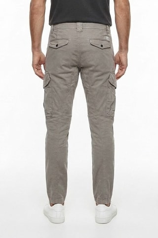 Pantalón cargo - Beige