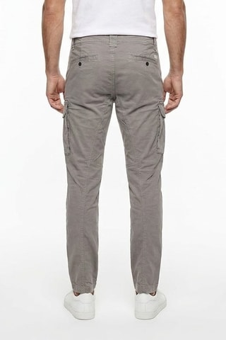 Pantalón cargo - Beige