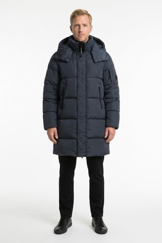 Anorak con capucha - Gris