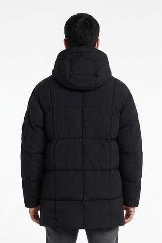 Chaqueta con capucha - Azul marino