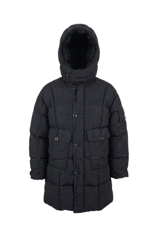 Chaqueta con capucha - Azul marino