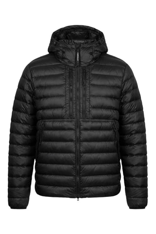 Anorak con capucha - Negro
