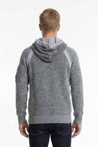 Jersey de lana con capucha - Gris