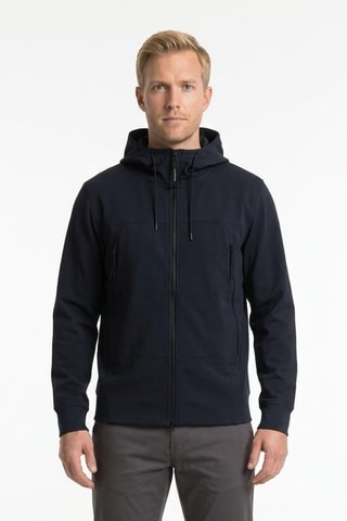 Chaqueta con capucha - Azul marino