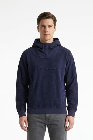 Sudadera con capucha - Azul