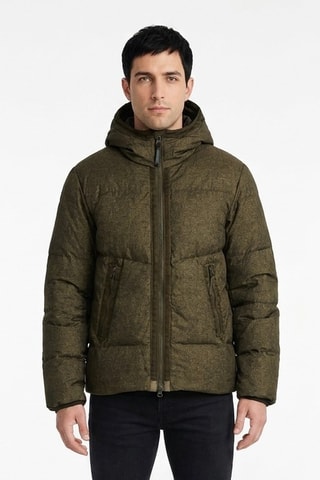 Anorak con capucha - Verde