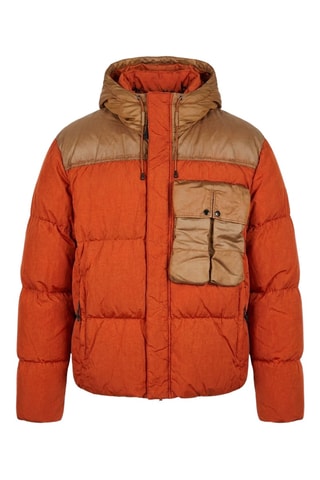 Anorak con capucha - Naranja