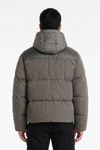 Anorak con capucha - Beige
