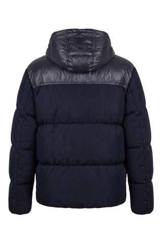 Anorak con capucha - Azul