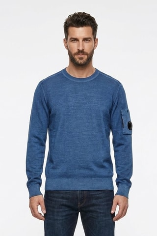 Jersey de lana - Azul