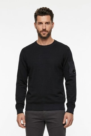Jersey de lana - Azul marino